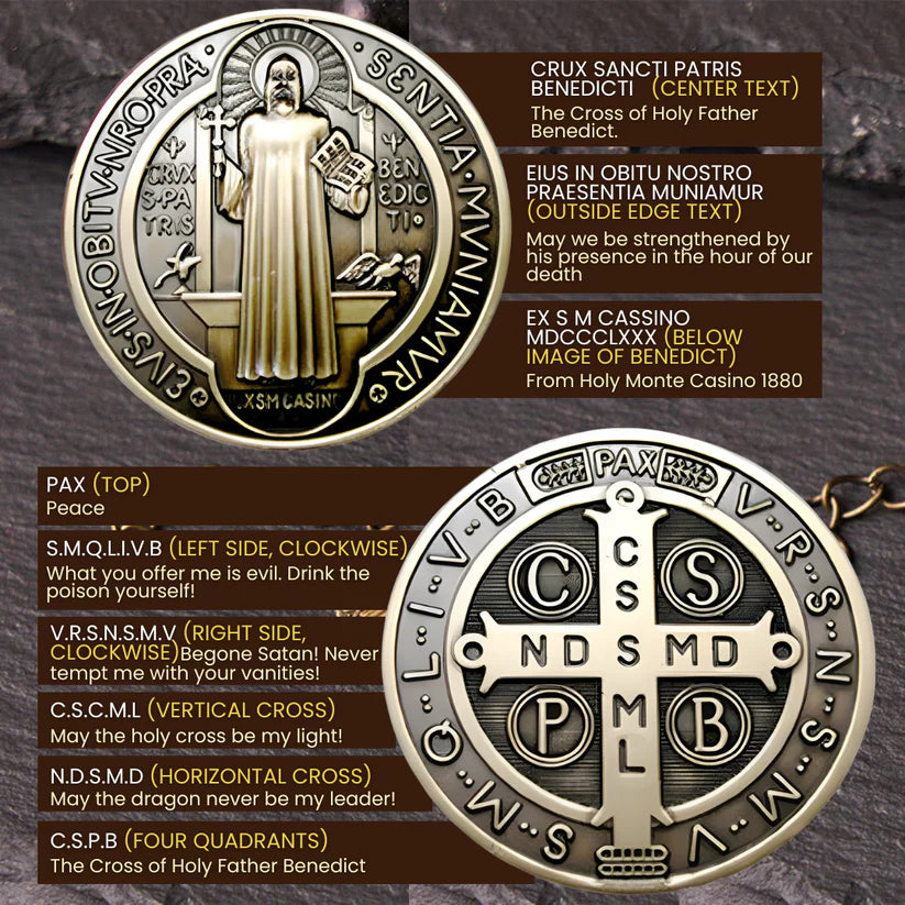 St. Benedict Crucifix Bracelet – For Generational Deliverance